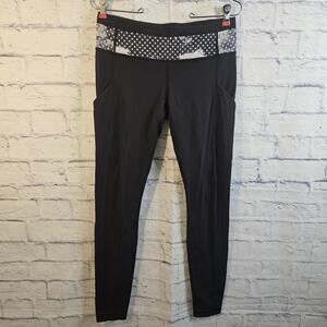 Lululemon Speed Tight II Tights Women’s Size 8 Black Full On Luxtreme